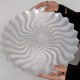 Set of Glass Serving Plate & 6 Plates 